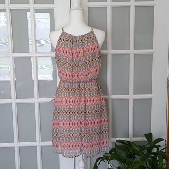 Tacera Aztec Print Sundress - Picture 5 of 15